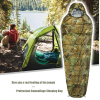 Schlafsack Mumienschlafsack flecktarn Camping Militär -10°C Zelt Neu Jagd Sack Camouflage Camoflage