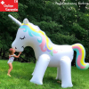 Riesen Einhorn Sprinkler Unicorn Wasser Spielzeug Mädchen Zuhause Garten Wasserspielzeug Kinder